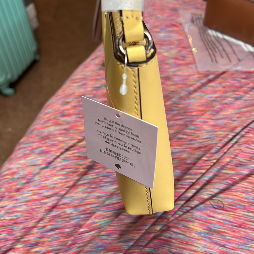 kate spade Yellow Leather Crossbody Bag - Picture 3 of 4